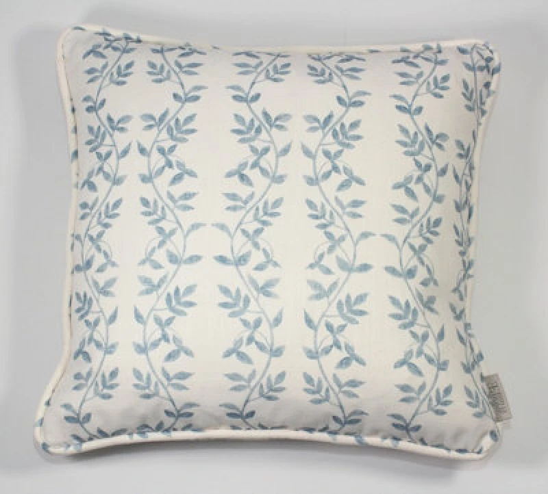Image of Esselle Home Botanic Vines Slate Blue Cushion