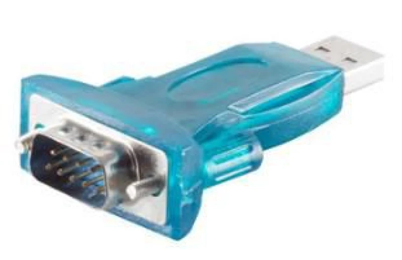 Image of Microconnect USBADB9M cable gender changer USB 2.0 Serial Black