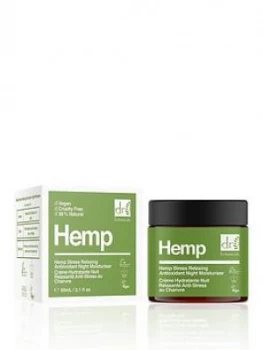 image of Dr Botanicals Dr Botanicals Apothecary Hemp Stress Relaxing Antioxidant Night Moisturiser 60Ml