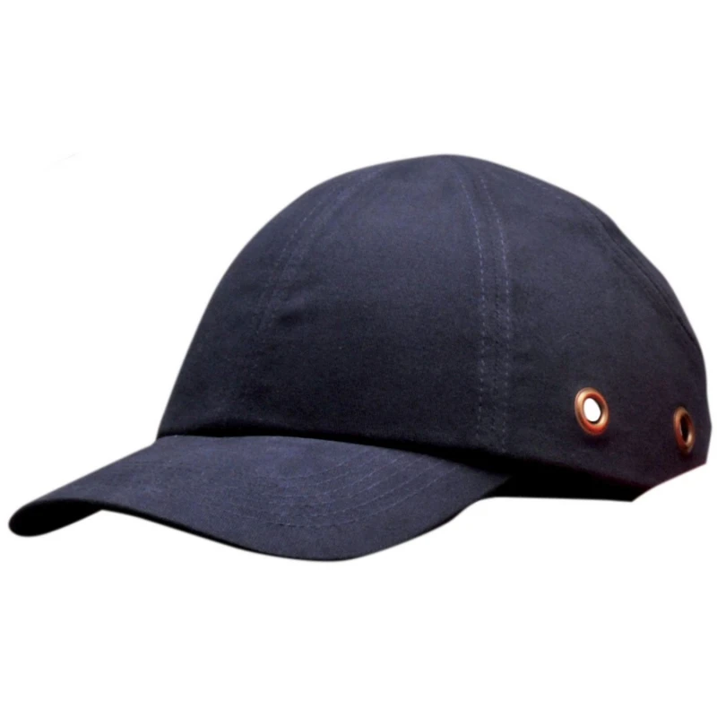 Image of Portwest Mens Safety Bump Baseball Cap Pack of 2 in Navy Navy Male One Size