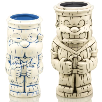 Image of Geeki Tikis Popeye & Bluto Mug 2 Pack
