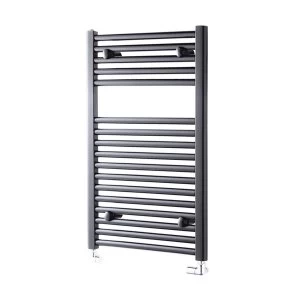 Image of Towelrads Pisa Straight Towel Rail Radiator - Anthracite 800x600
