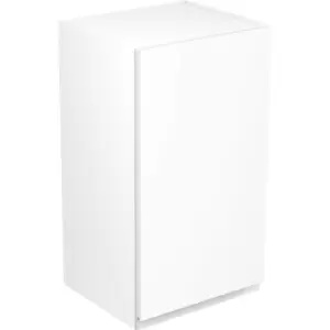 Image of Kitchen Kit Flatpack J-Pull Kitchen Cabinet Wall Unit Ultra Matt 400mm in White MFC