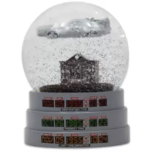 image of Back to the Future Delorean Snow Globe (65mm)