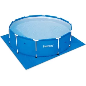 Image of Bestway Pool Ground Cloth Blue 13x13ft