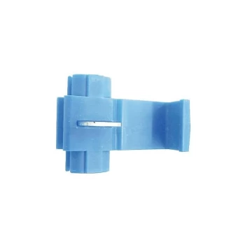 Image of Wiring Connectors - Blue - Self-Stripping Tab - Pack of 10 - PWN759 - Wot-nots