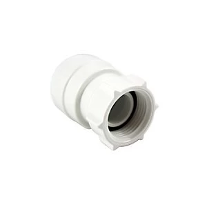 Image of John Guest Speedfit Fem Coupler Tap Connector 22mm x 34 Pack of 2