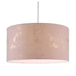 image of Pink with Metallic Splatter Effect Ceiling Shade