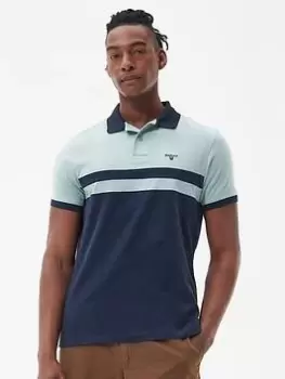 Image of Barbour Bonnington Polo Shirt - Navy, Size L, Men