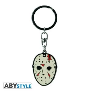 image of Friday The 13Th - Mask Metal Keychain