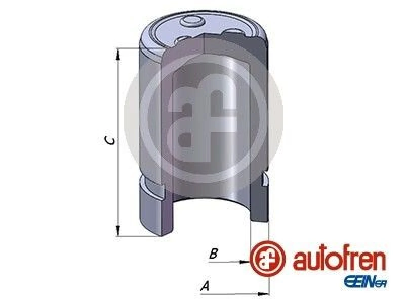 Image of AUTOFREN SEINSA Brake caliper piston AUTOFREN SEINSA D025343