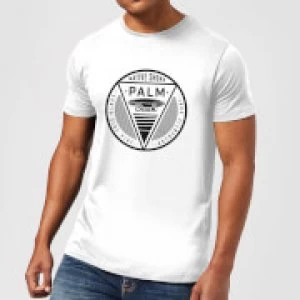 Image of Native Shore Mens Palm Beach T-Shirt - White - 3XL