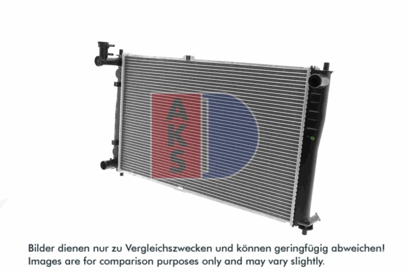 Image of AKS DASIS 510110N Engine radiator Aluminium, Brazed cooling fins Radiator,engine cooling (470)