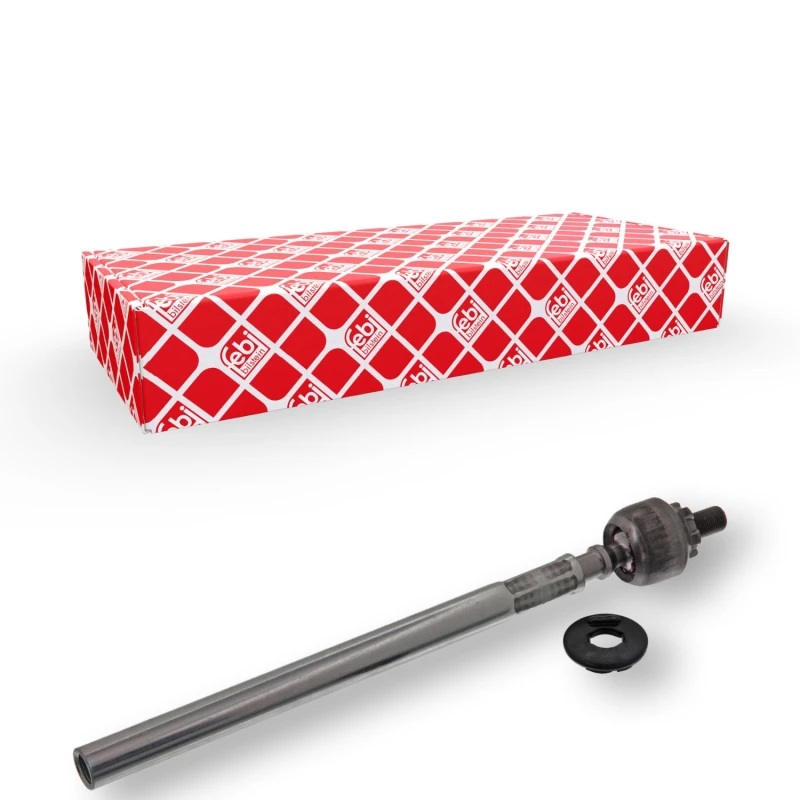 Image of FEBI BILSTEIN 11847 Inner Tie Rod Front Axle Right, with spacer disc Inner Tie Rod (51)