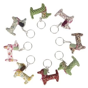 Image of Sass & Belle Dali Dachshund (1 Random Supplied) Keyring