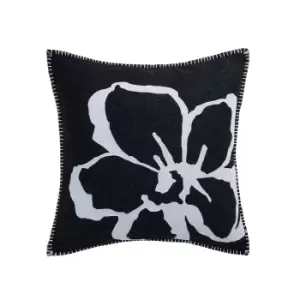Image of Ted Baker Magnolia Cushion 50cm x 50cm, Black