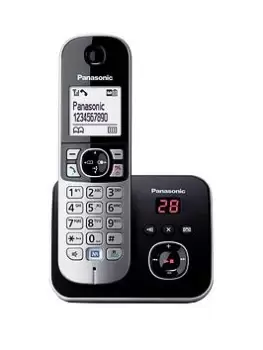Image of Panasonic Kx-Tg6821Eb Cordless Dect Phone With Answering Machine Single