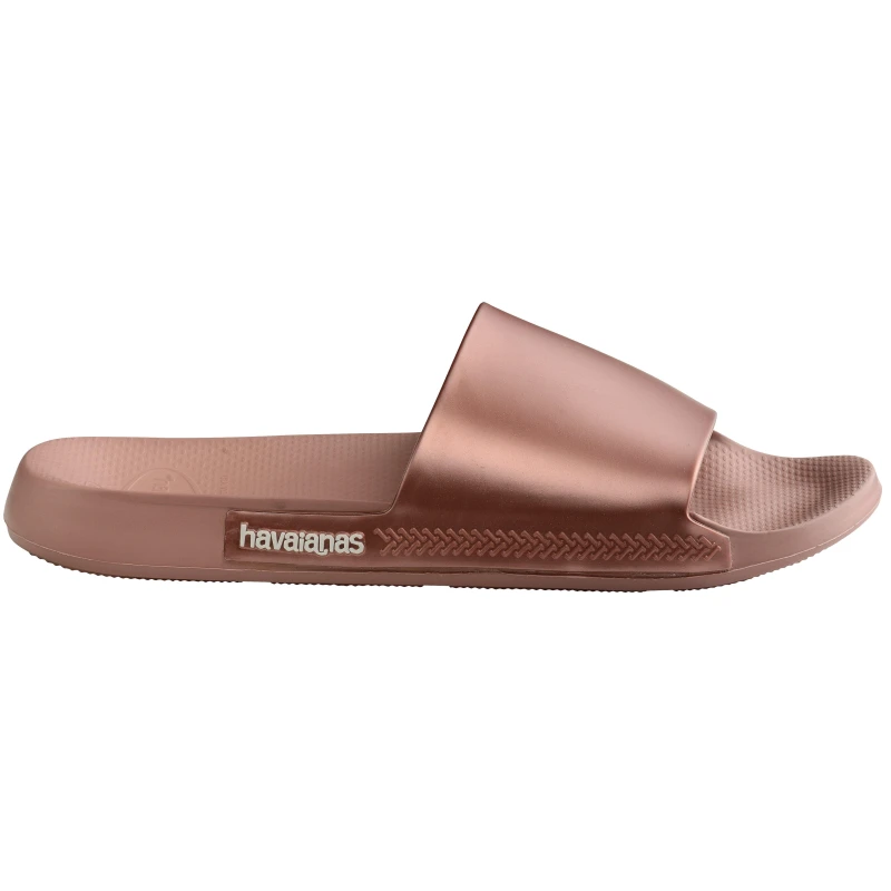 Image of Havaianas Mens Slide Flip Flops Crocus Rose male 8/9