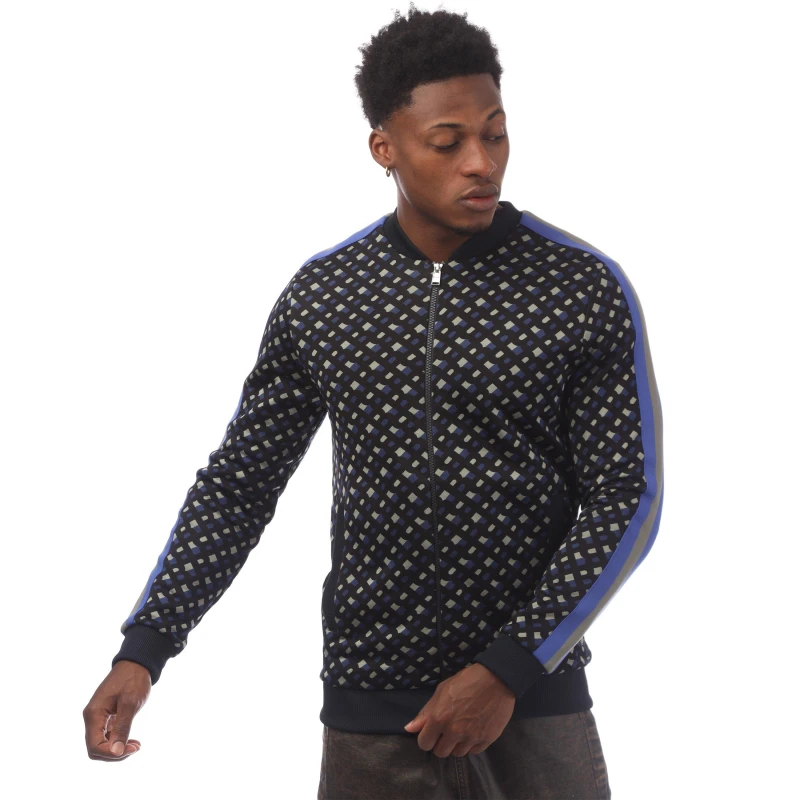 Image of Boss Mens Skiles 64 Short-Sleeve Polo Dark Blue male L