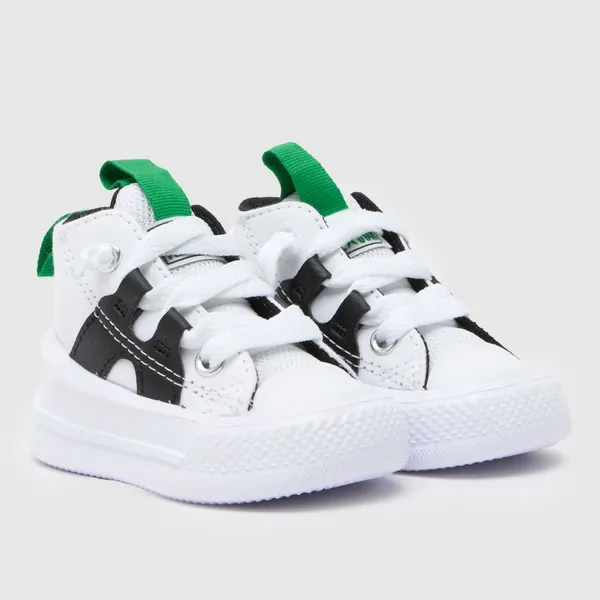 Image of Converse white multi all star ultra Boys Toddler trainers White Multi UK 9 (EU 25)