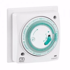 Image of Greenbrook 7 Day 84 Small Electro Mechanical Immersion Heater Timer