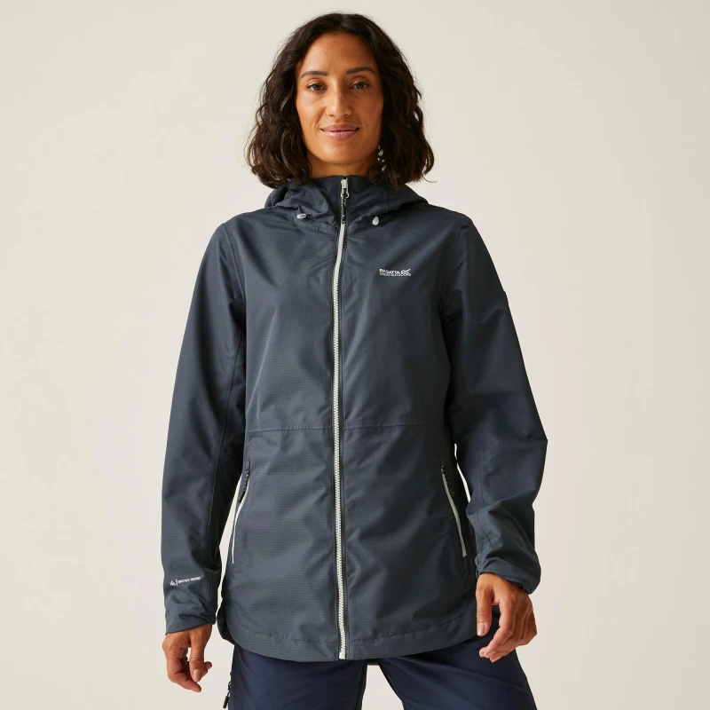 Image of Regatta Hamara Waterproof Shell Grey