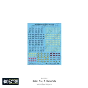 Image of Italian Army & Blackshirts plastic boxed set