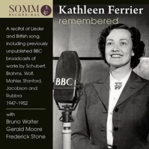Image of Remembered by Kathleen Ferrier CD Album