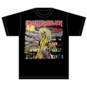 Image of Iron Maiden Killers Cover Mens T Shirt: X Large