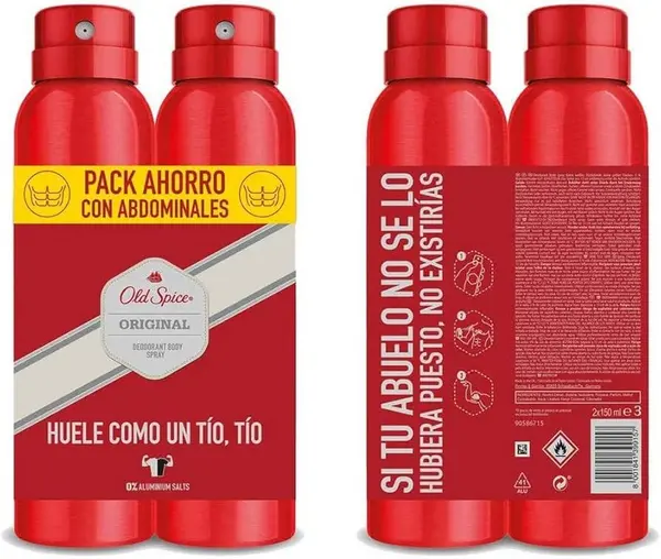 image of Old Spice Original Deodorant 2x150ml