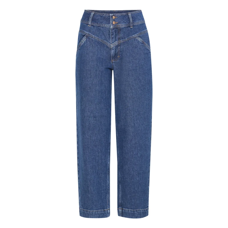 Image of Pulz Jeans Womens tapered jeans Pulz Jeans Malle Bleu Female 28