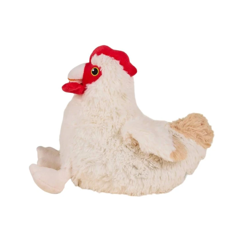 Image of Warmies Warmies Microwaveable Large Plush Hen in Cream Cream One Size Unisex 5061011354716