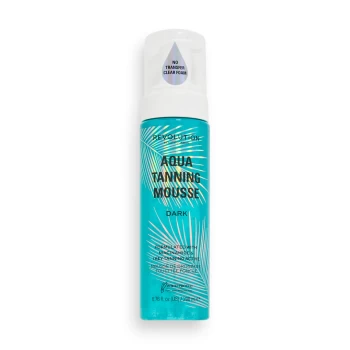 image of Revolution Beauty Aqua Tanning Mousse - Dark