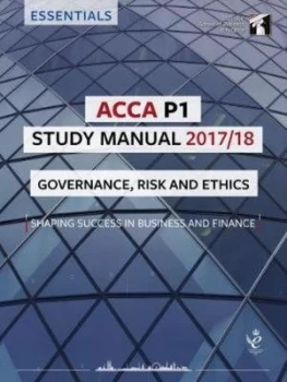 Image of Acca P1 Governance Risk and Ethics Study Manual Book