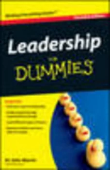 Image of Leadership for Dummies Whs Travel Editio by John Marrin Book