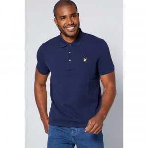 image of Lyle and Scott Navy Polo Shirt