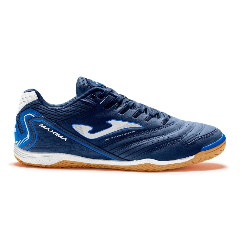Image of Joma Maxima Indoor Football Boots Navy/White male 10.5 (45)