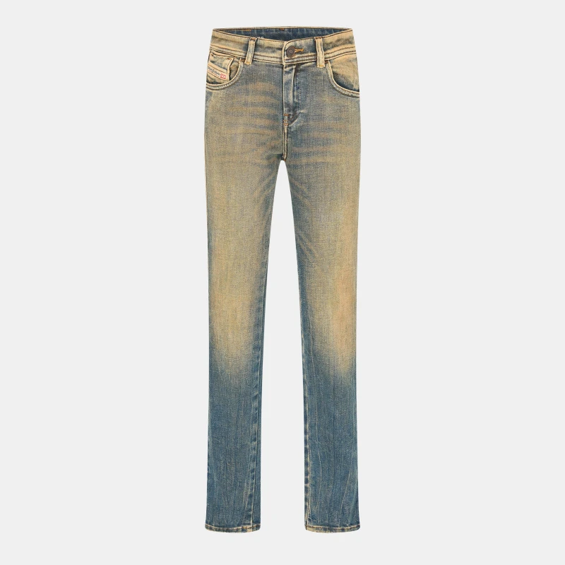 Image of Diesel Slandy Straight Jeans Blue Denim female 24 L32