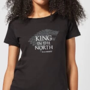 Game of Thrones King In The North Womens T-Shirt - Black - 5XL