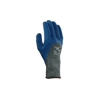 Image of 80-658 Powerflex Blue/Green Heat Resistant Gloves - Size 10