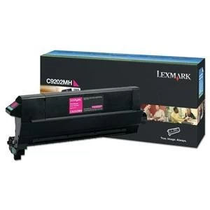 image of Lexmark C9202MH Magenta Laser Toner Ink Cartridge