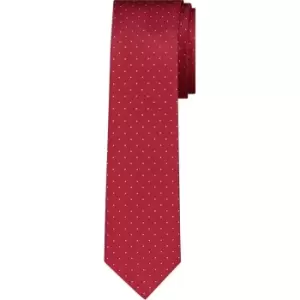 Calvin Klein Classic Dot Tie - Red