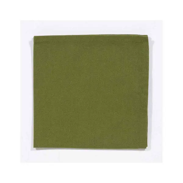 image of Esselle Avon 100&#37; Cotton Olive Colour Napkins&#44; Set Of 2