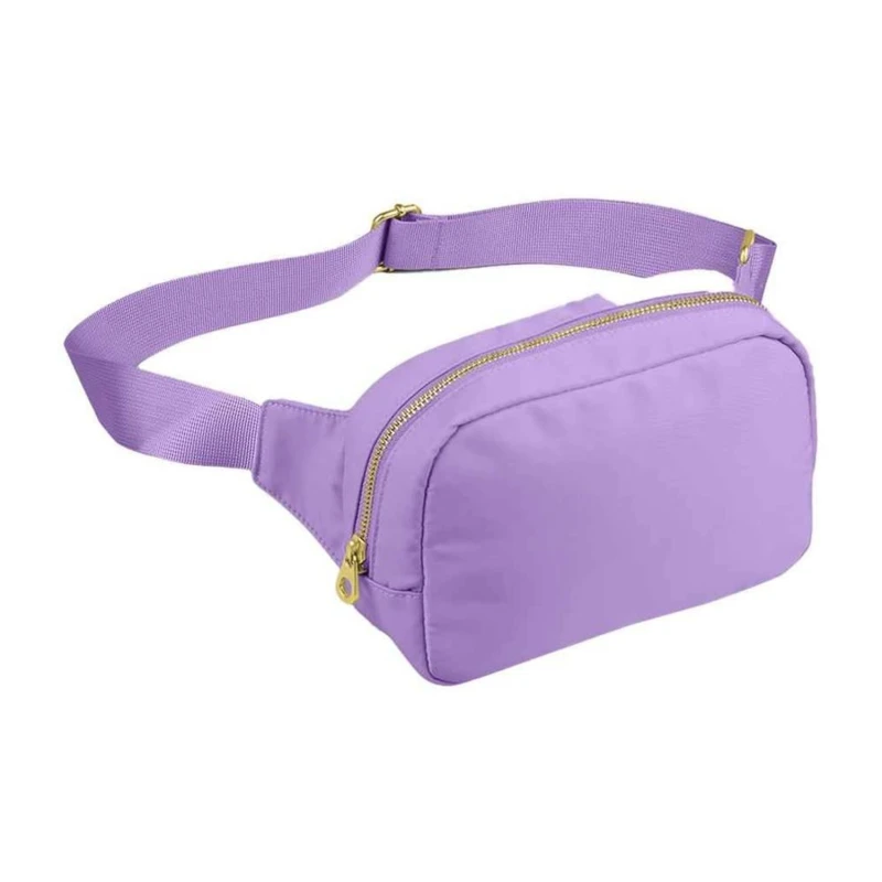 Image of Bagbase Sundae mens Shoulder Bag in Purple