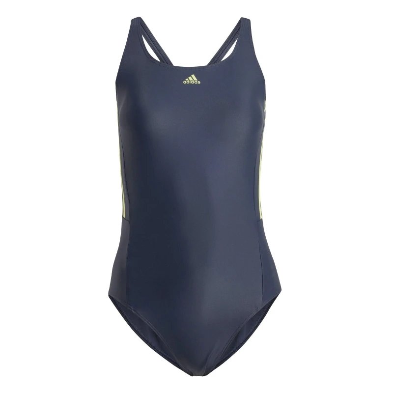 Image of adidas Classic 3-Stripes Swimsuit Womens - Blue Blue XL