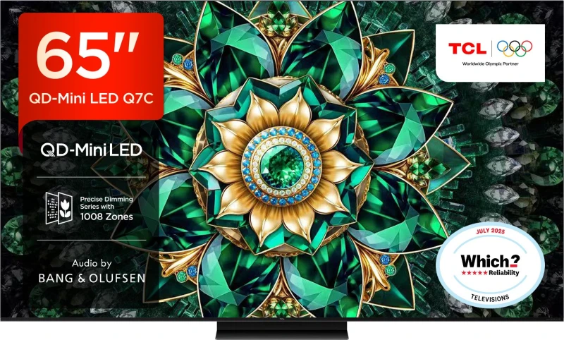 Image of TCL 65" 65Q7C-UK Smart 4K Ultra HD HDR QD-Mini LED TV