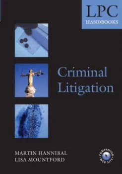 Image of Criminal Litigation Handbook by Martin Hannibal and Lisa Mountford Paperback
