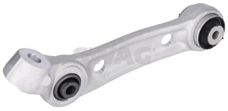 Image of SWAG 33 10 7750 Suspension arm Control Arm, Aluminium, Rear, with rubber mounts Aluminium Track Control Arm (273)