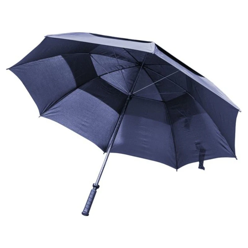 Image of Longridge Mens Double Canopy Golf Umbrella in Navy Navy Male