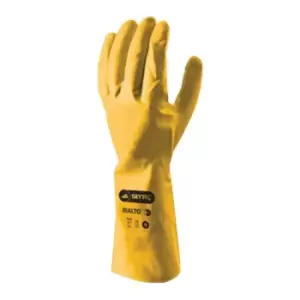 Image of Rialto 97 Yellow Nitrile Gloves - Size 6/XS